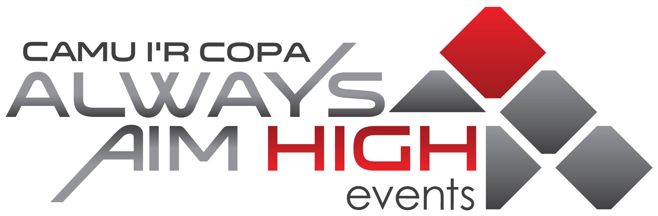 Always Aim High Events logo