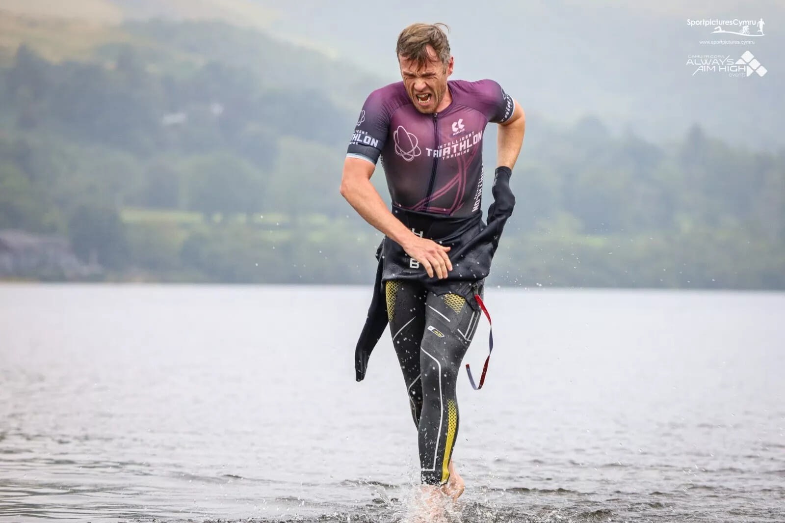 Start with a water swim in beautiful Llyn Tegid against a mountain backdrop, then push through scenic bike and run routes on fully closed roads around Bala, North Wales.