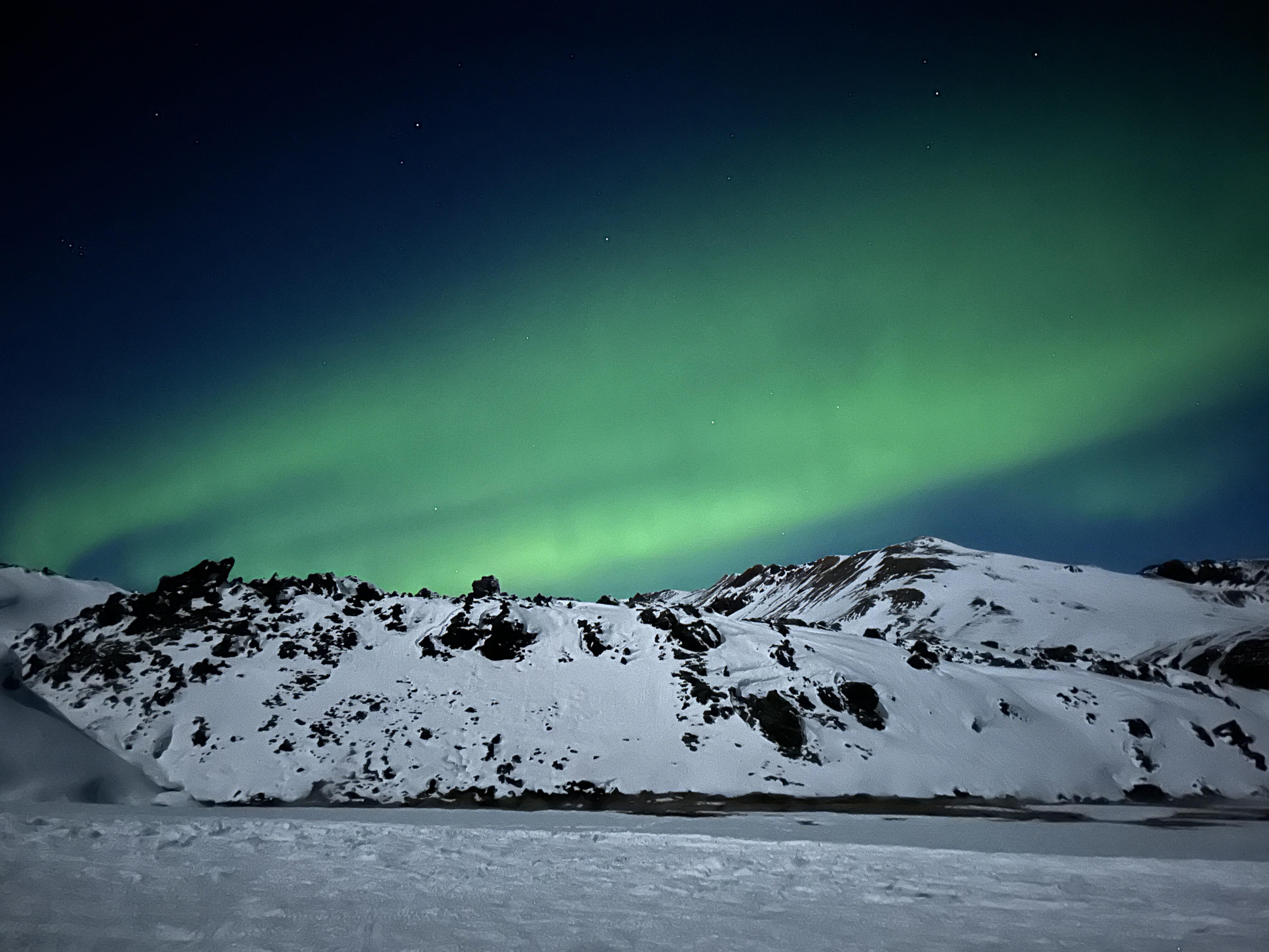 A real adventure showshoeing the world’s most spectacular landscapes under boundless star-filled skies with the best chance of witnessing the Northern Lights, and all within a week.