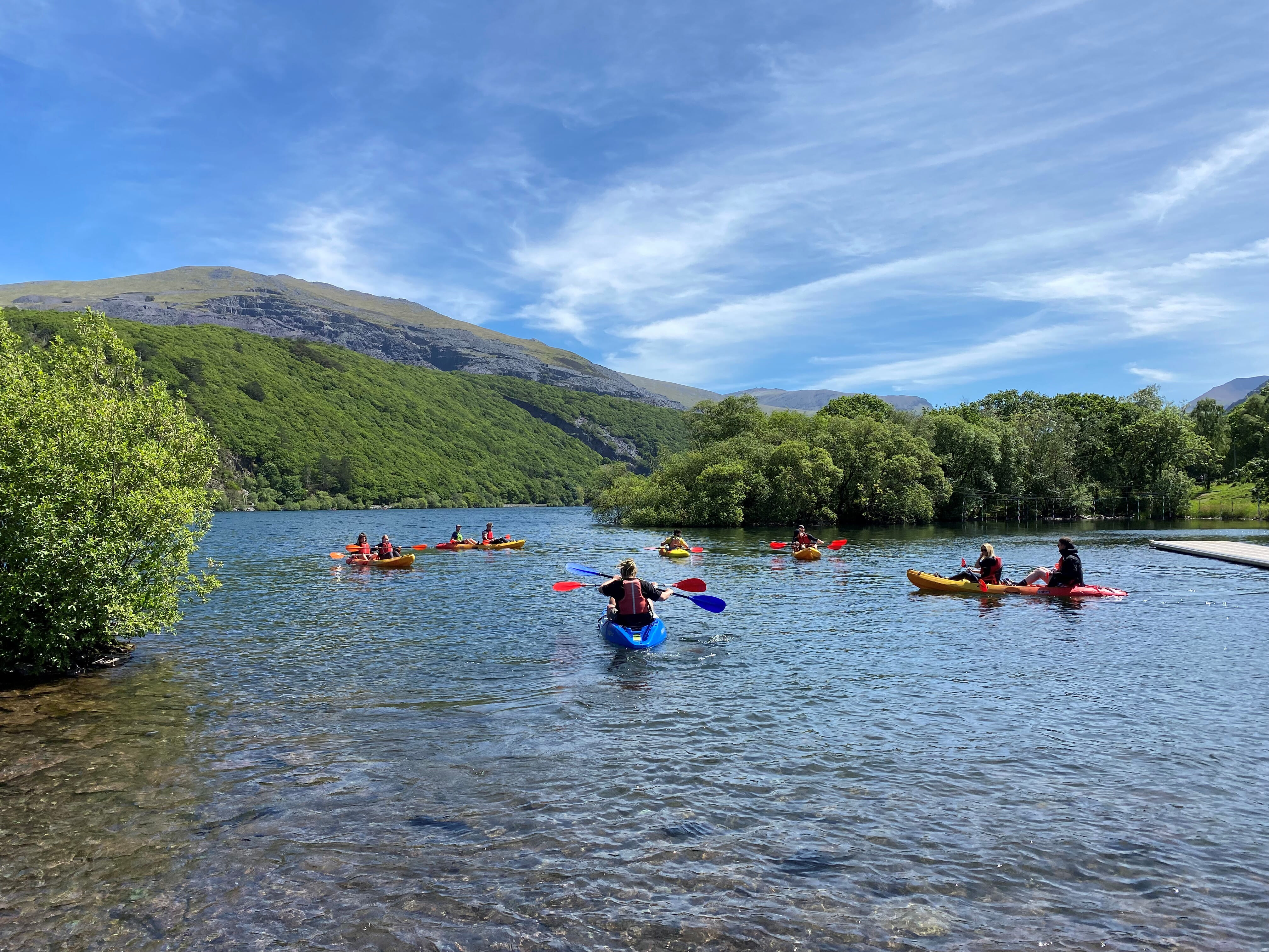 Snowdon Triple Challenge kayak 5