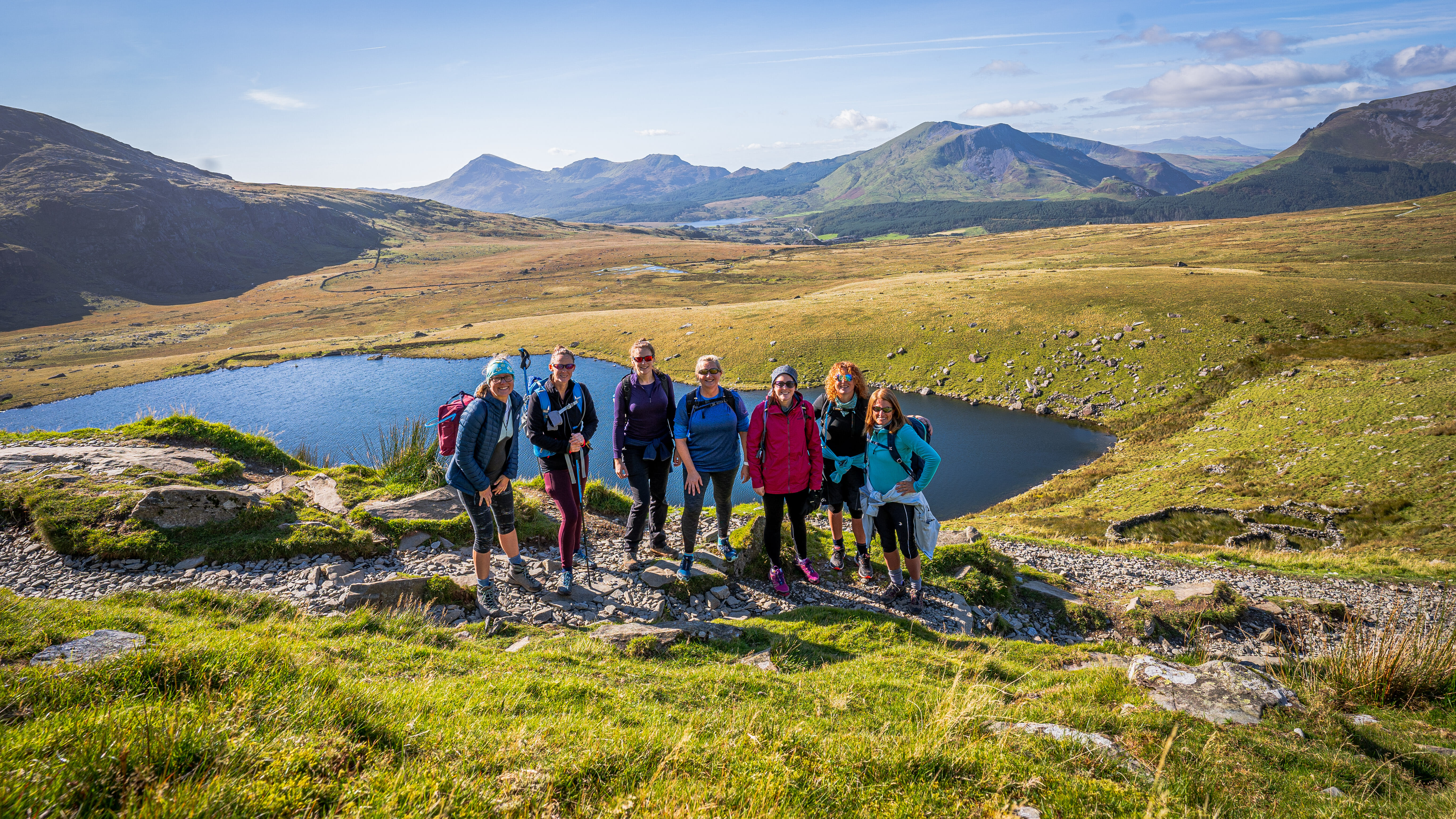 Break on the trek of Snowdon Triple Challenge