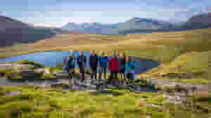Break on the trek of Snowdon Triple Challenge
