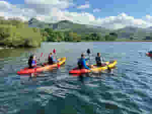 Experience the rugged landscape of Snowdonia/Eryri with this one-day action-packed challenge of biking, hiking and kayaking!