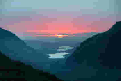 Snowdon Summit at Sunrise