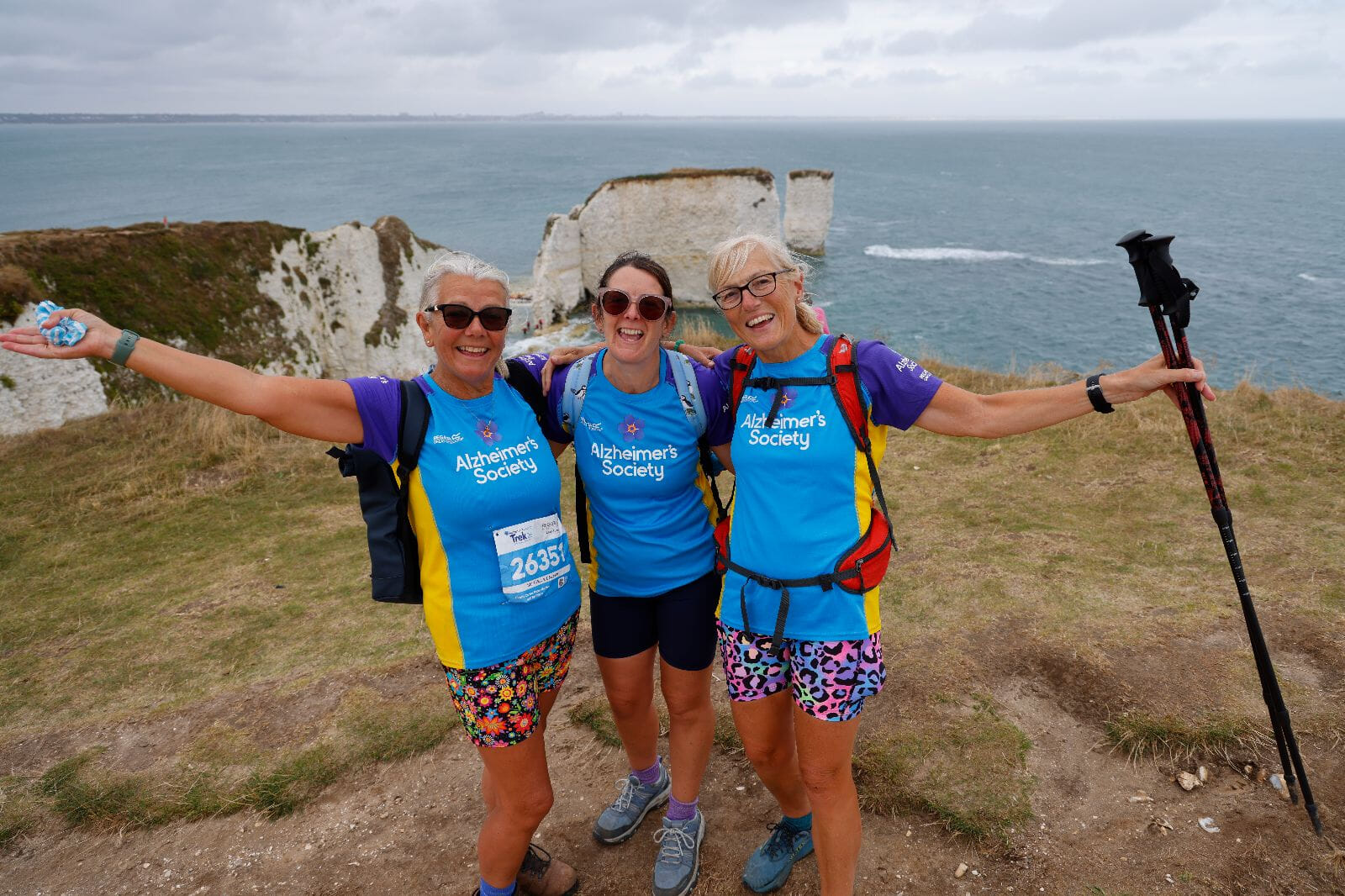 Trek 26 miles for Alzheimer's Society to beat dementia. Experience historic castle, stunning sea views and soak up the beauty of the Jurassic Coast. Every step is life-changing.