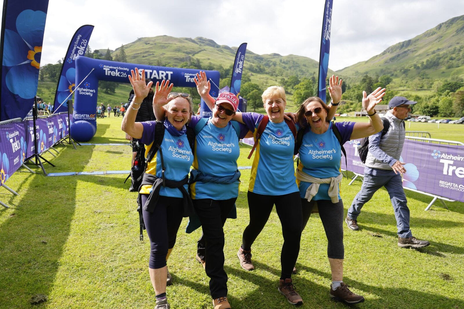 Trek 13 miles for Alzheimer's Society to beat dementia. Experience the beauty of Ullswater Lake, surrounded by towering fells and the powerful Aira Force waterfall. Every step is life-changing.