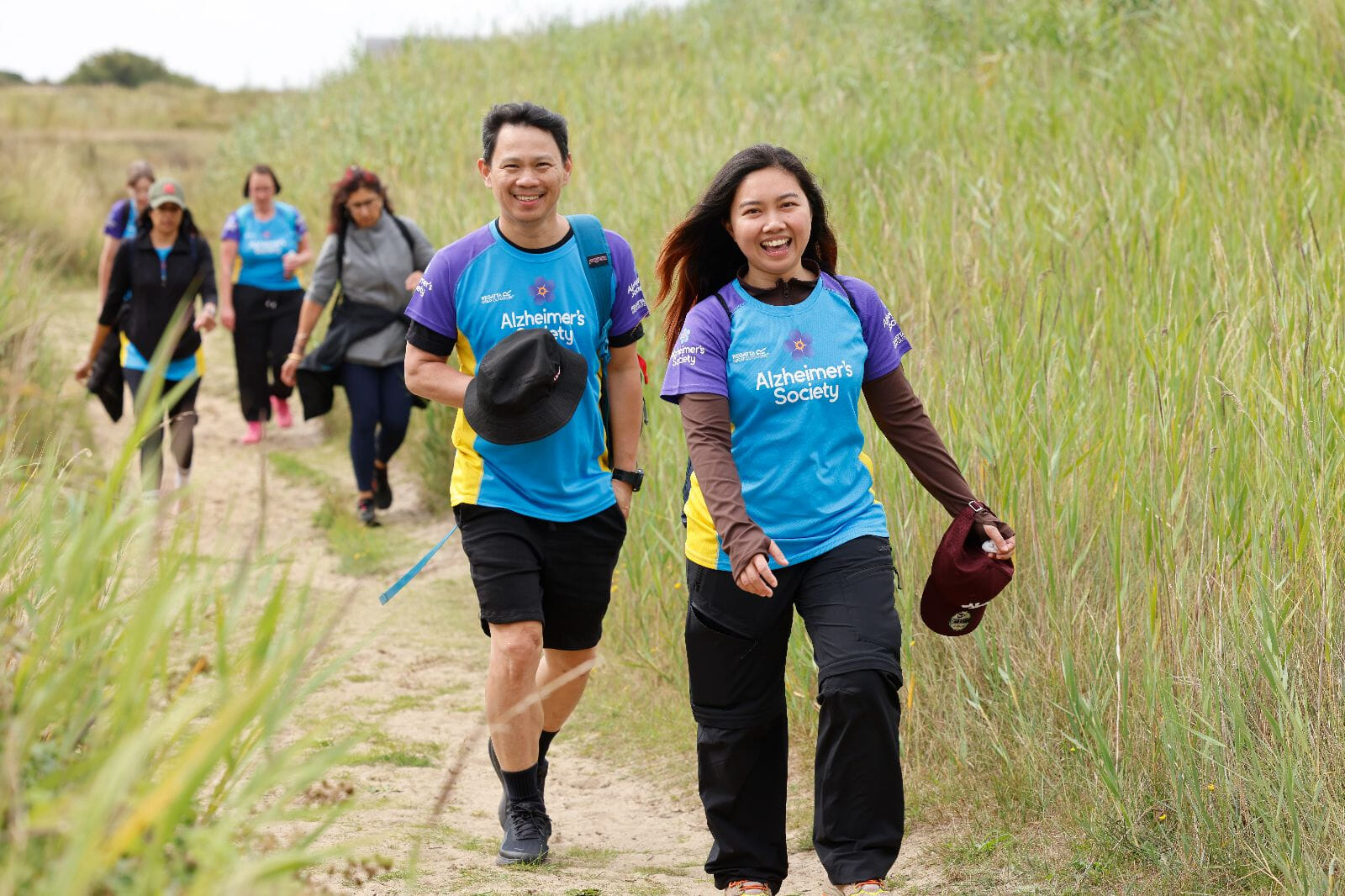 Trek 13 miles for Alzheimer's Society to beat dementia. Explore stunning coastal trails, nature reserves with an abundance of wildlife, and pass ancient monasteries. Every step is life-changing.