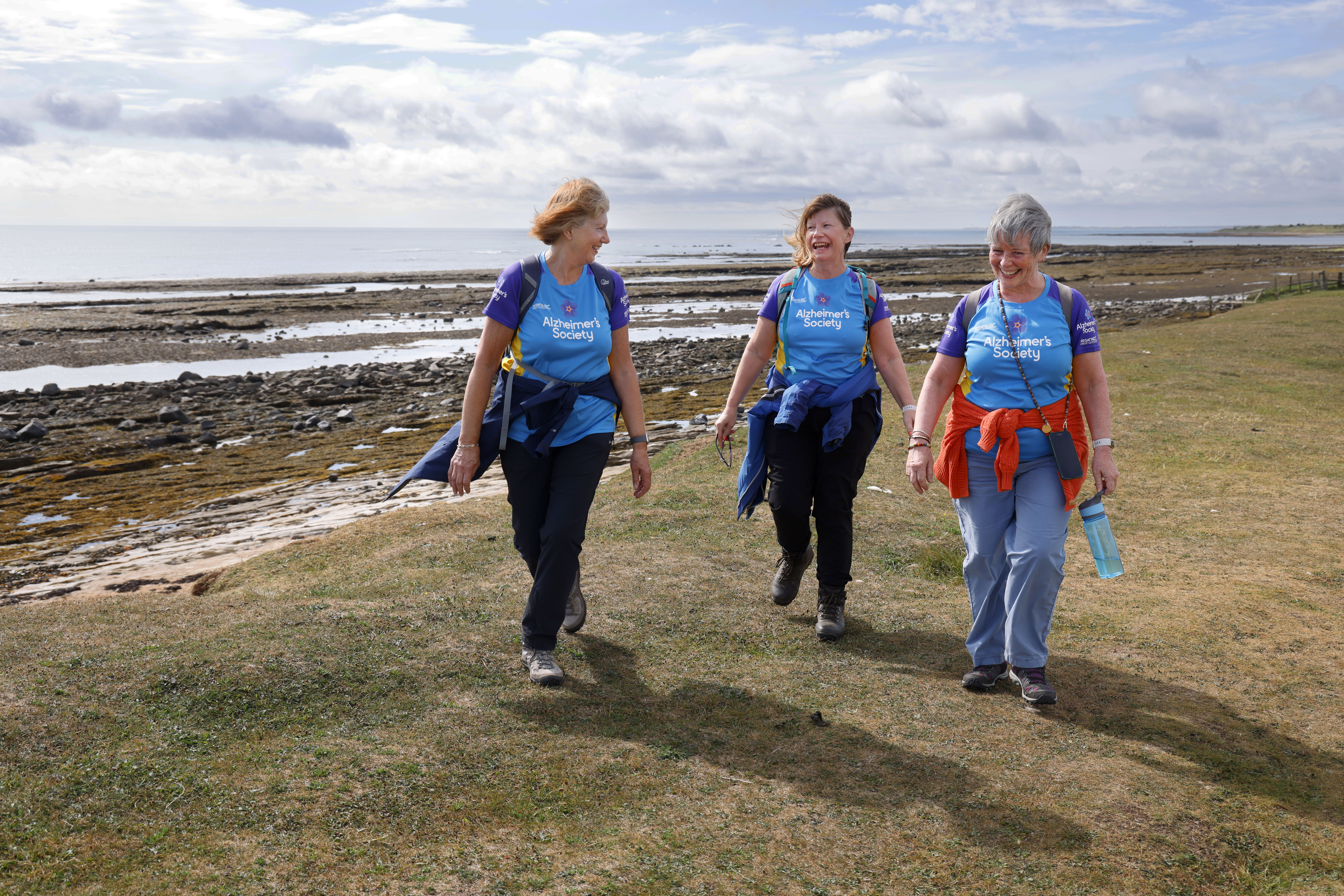 Trek for Alzheimer's Society to beat dementia. Experience the unspoilt beauty of the Northumberland coastline, vast beaches and stunning coastal villages. Every step is life-changing.