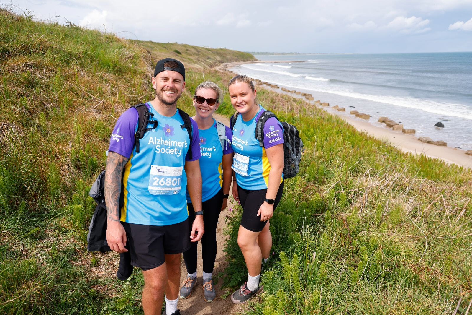 Trek 26 miles for Alzheimer's Society to beat dementia. Experience the unspoilt beauty of the Northumberland coastline, vast beaches and stunning coastal villages. Every step is life-changing.