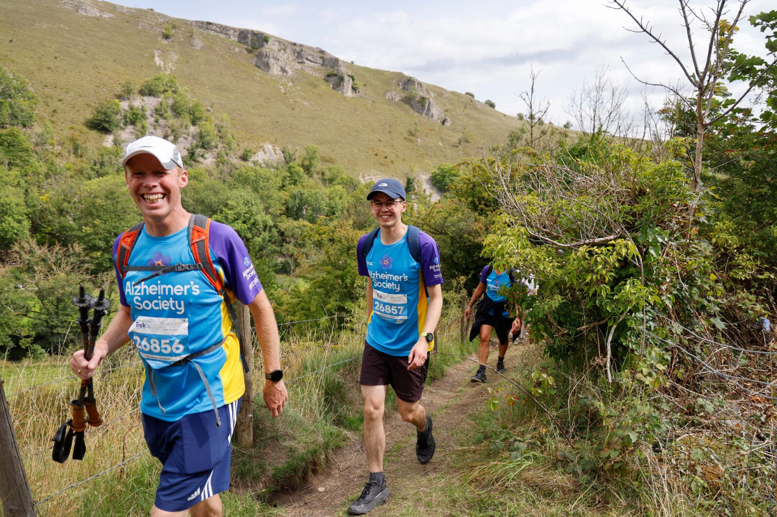 Trek 26 miles for Alzheimer's Society to beat dementia. Experience the beauty of the Peak District's famous hills, dramatic rocky outcrops, wild moorlands, and tranquil valleys.