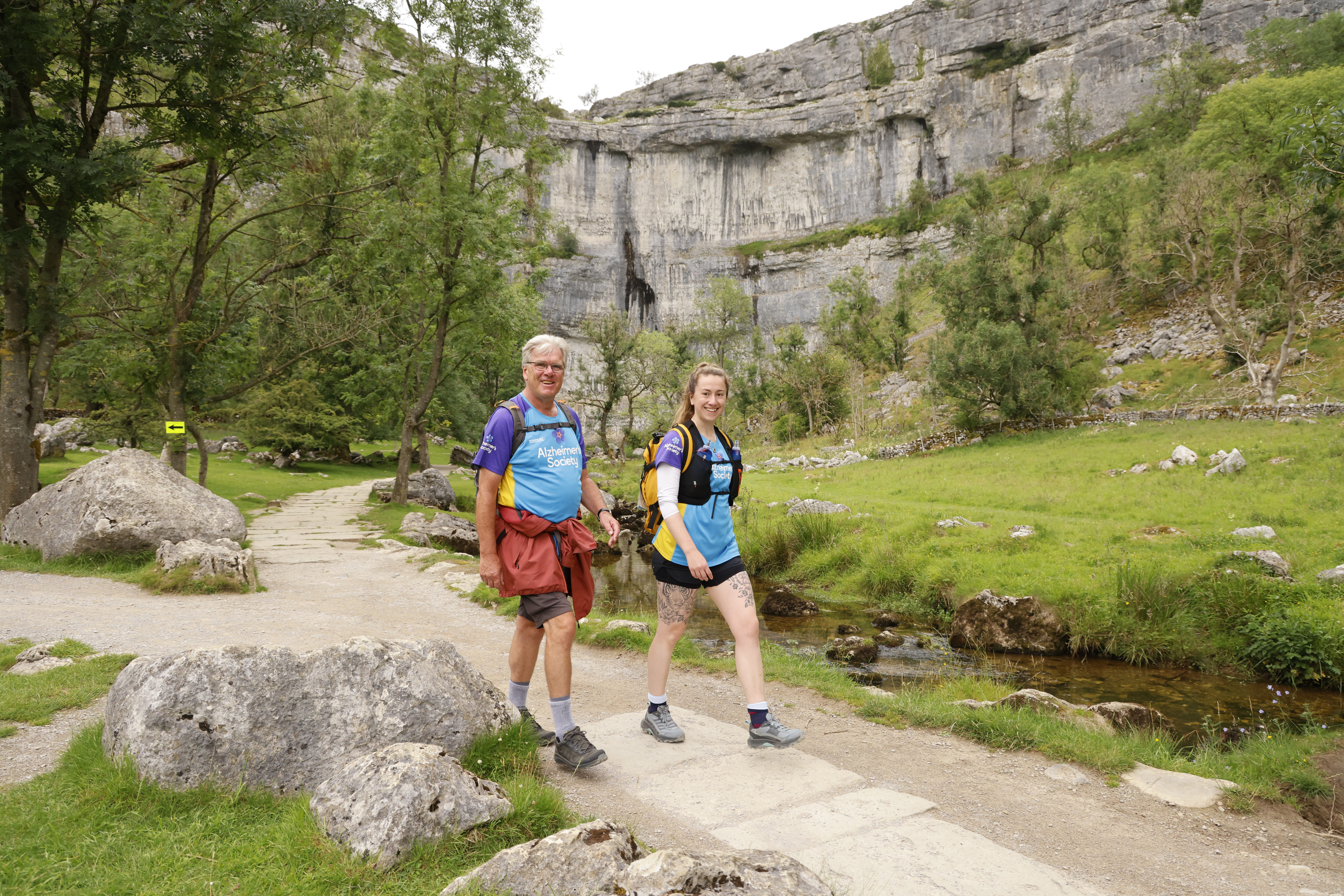 Trek for Alzheimer's Society to beat dementia. Experience the beauty of rolling countryside, dramatic limestone scenery and tranquil dales. Every step is life-changing.