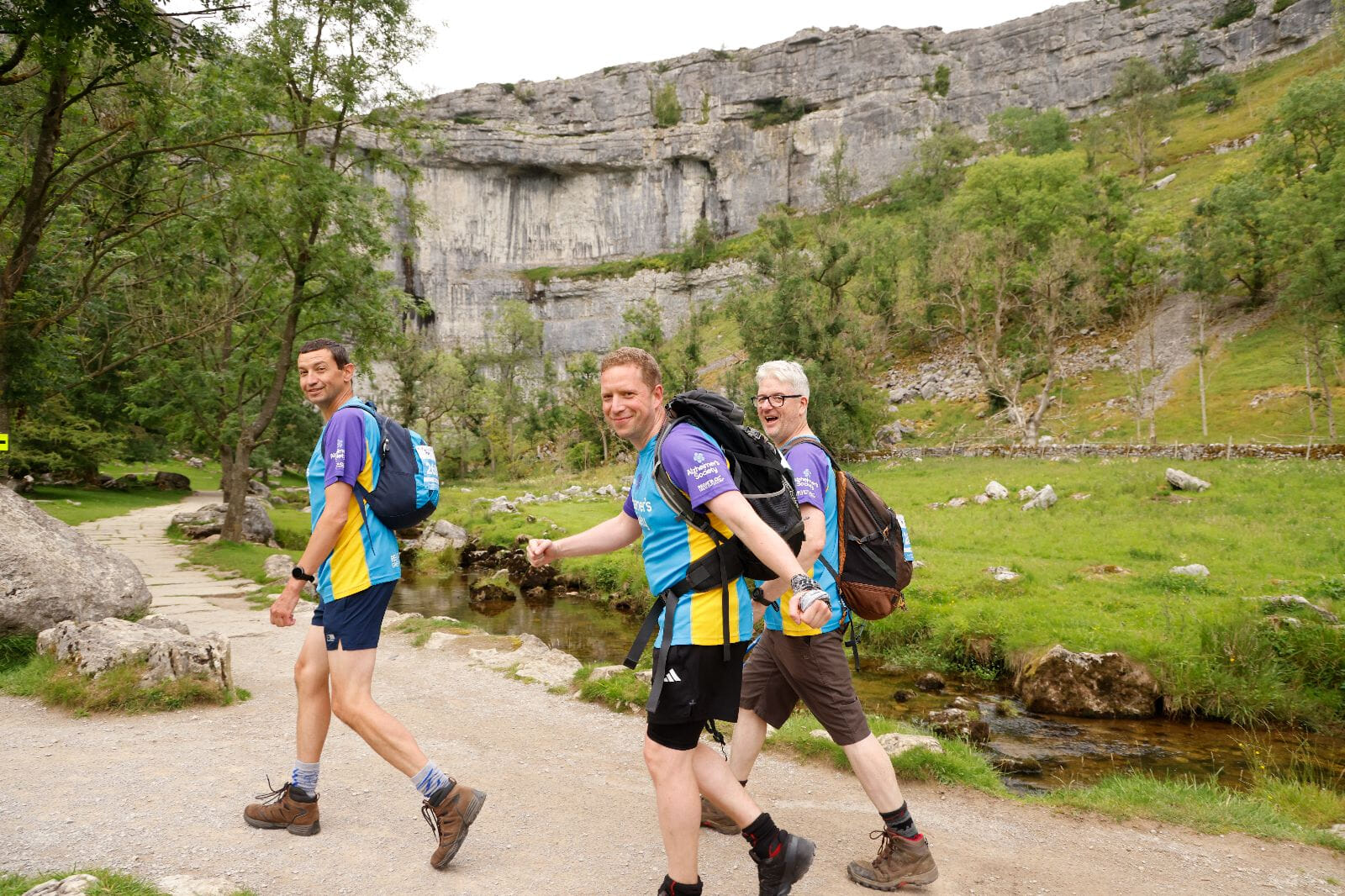 Trek 26 miles for Alzheimer's Society to beat dementia. Experience the beauty of rolling countryside, dramatic limestone scenery and tranquil dales. Every step is life-changing.