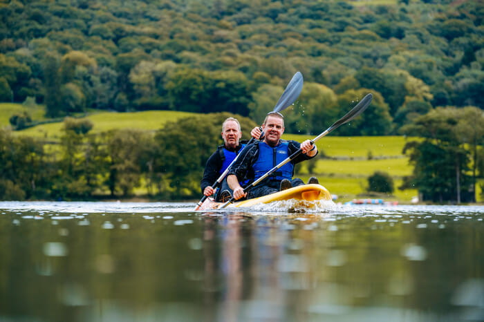 kayaking