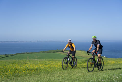 mountain biking