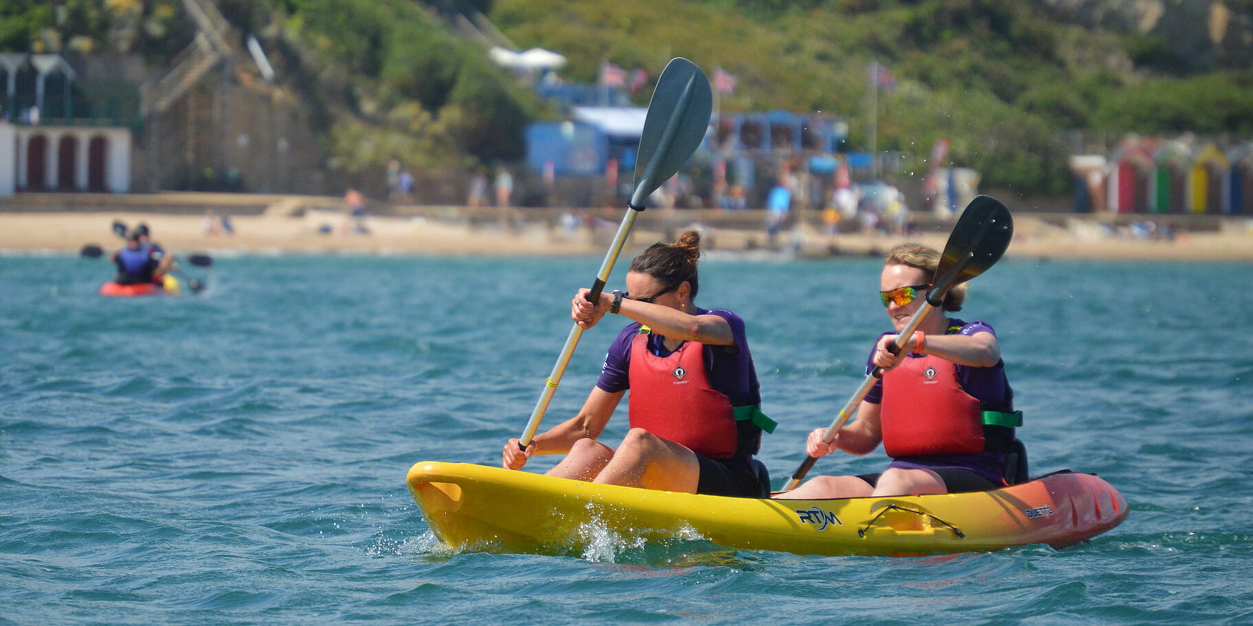 An incredible dawn-to-dusk triple challenge for teams of 2 or 4 to bike, hike, paddle and experience the beautiful Jurassic Coast in a race against the setting sun.