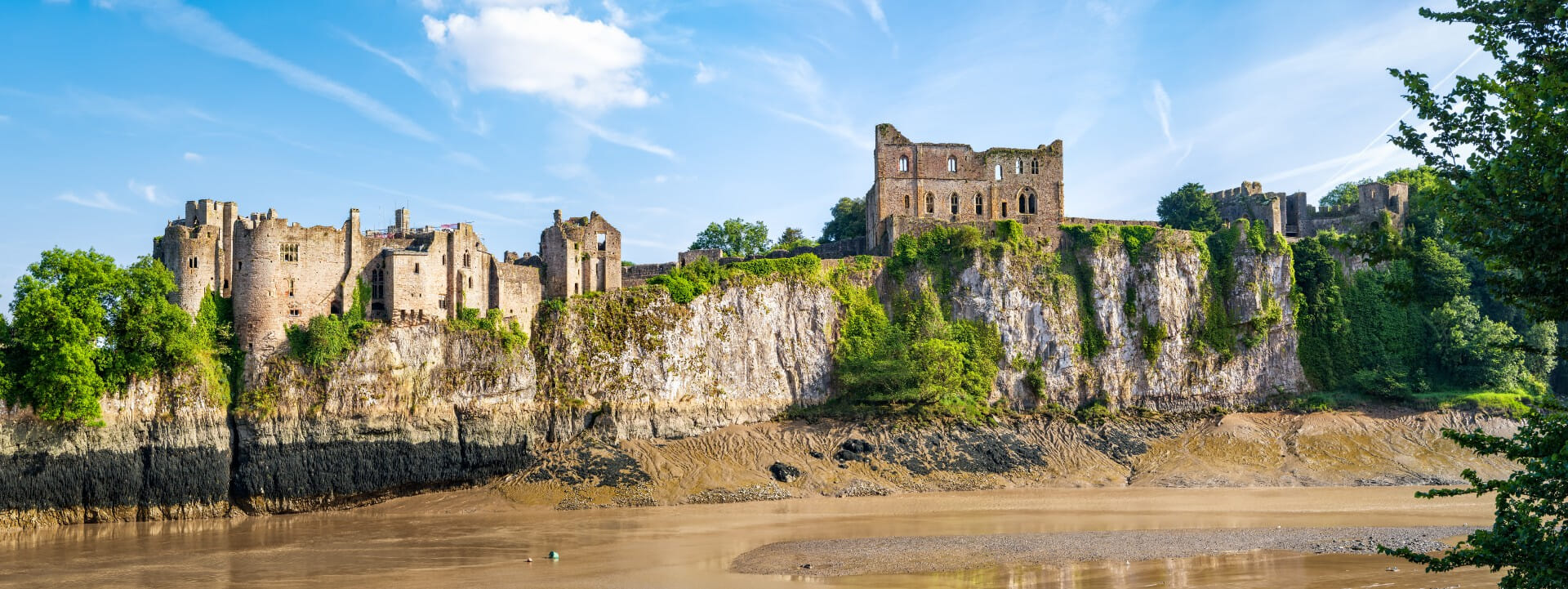 The Offa’s Dyke 8th Century ancient monument stretches the length of the Welsh-English border. Hike the south section from Sedbury cliffs and discover castles, quaint towns and medieval abbeys.
