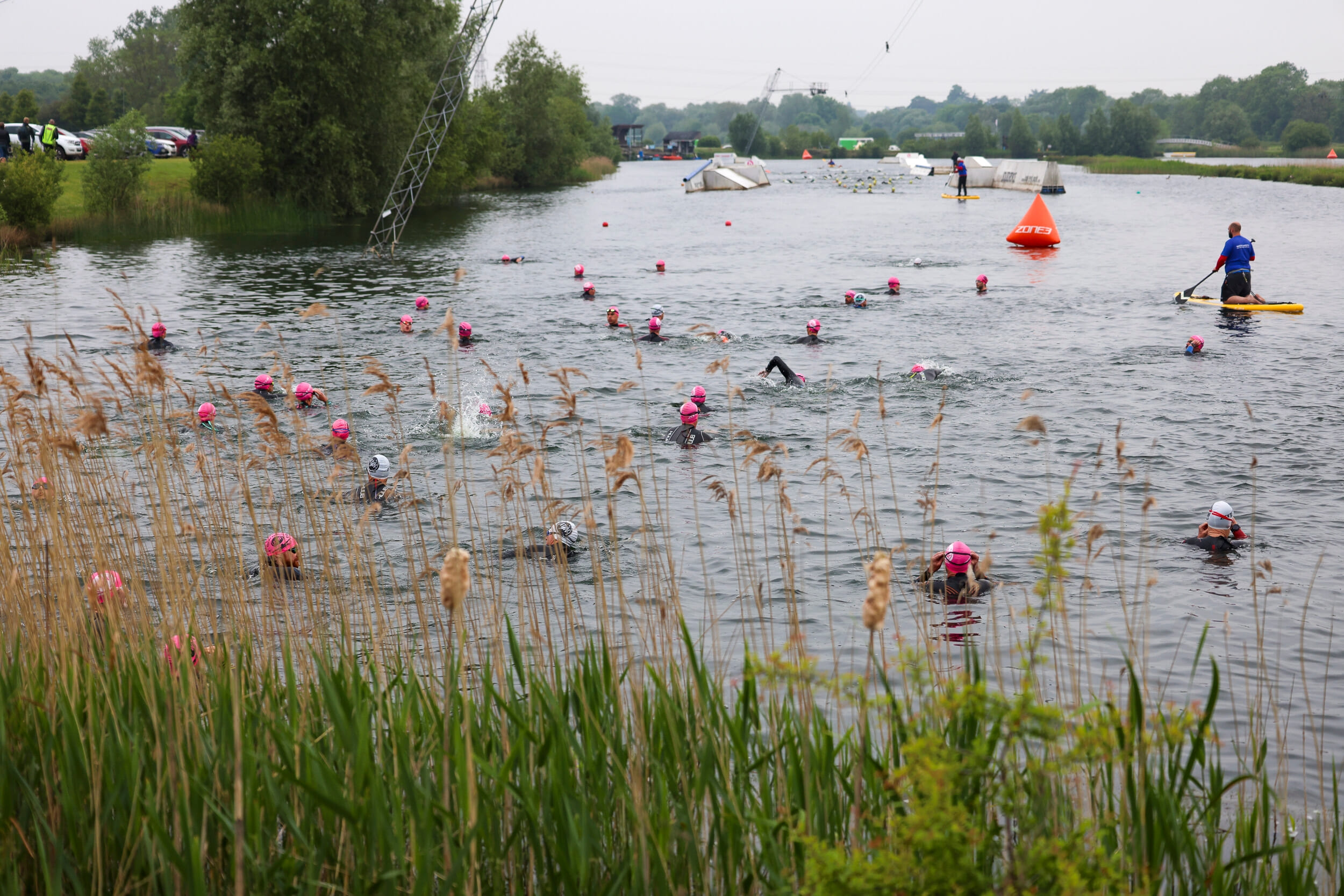 Stunning watersports venue with immaculate water quality, scenic route, way markers, supportive marshals and custom designed medal, for those who don't want to take part in the run.
