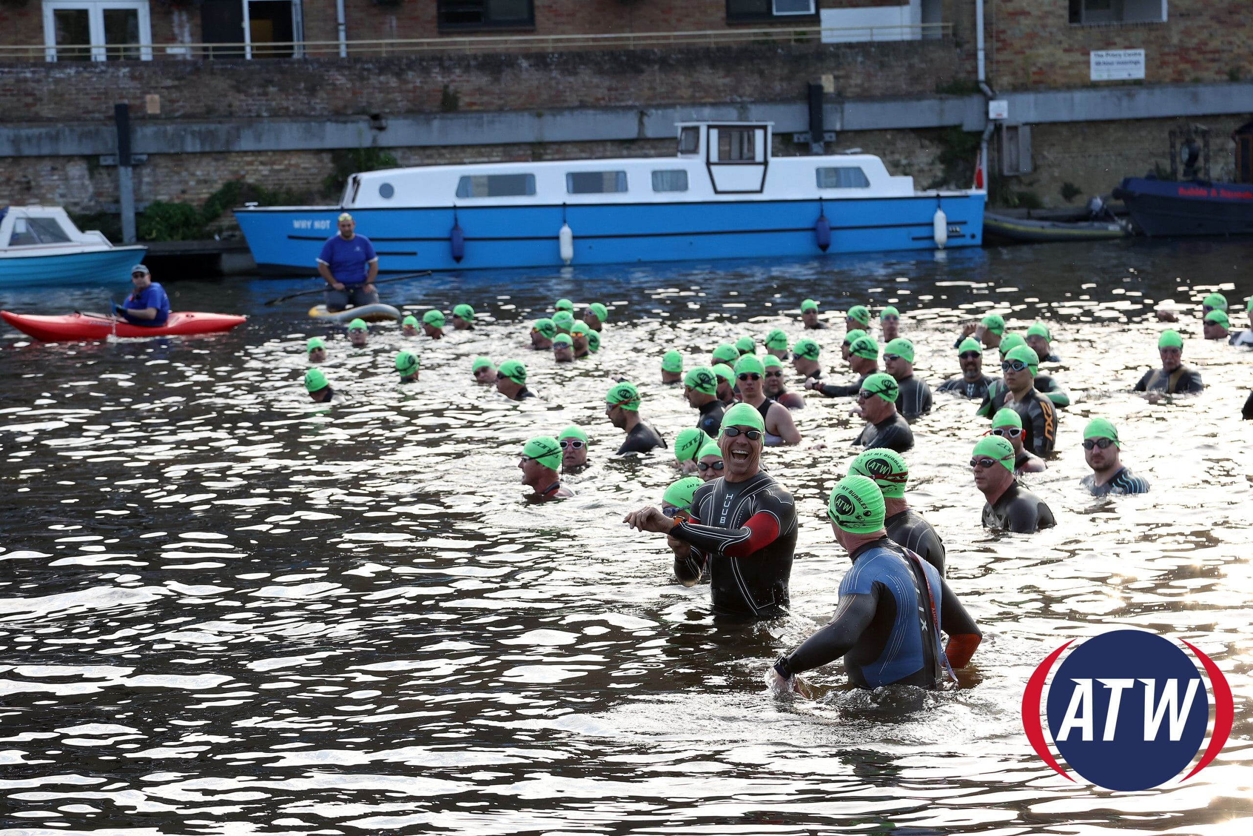 Stunning riverside venue! Swim in the beautiful River Ouse, cycle through scenic villages and run around Riverside Park. The Sprint and Standard are included in the 2024 Eastern Region Series.