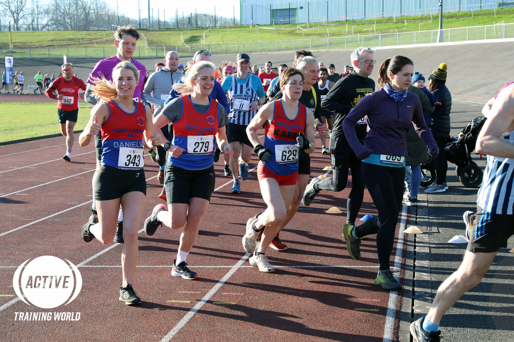 The popular Welwyn Half Marathon starts and finishes on the impressive 400m athletics track at Gosling Sports Park with an ideal, traffic-free, disused railway line in between.