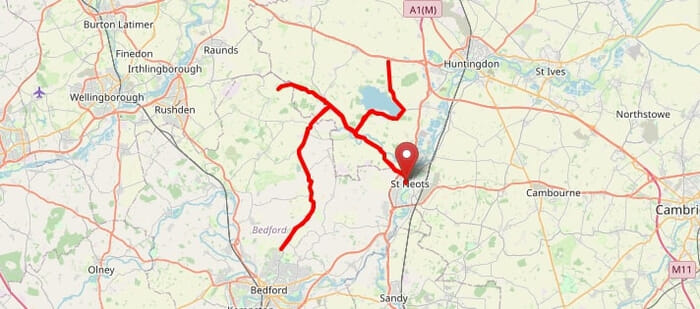 bike route
