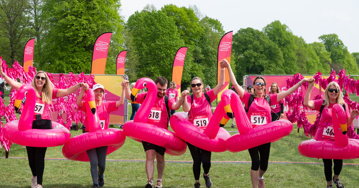 Kramer Ribbon Walk Pink Ribbon Walk | Hampton Court Palace and the Thames Path | Sat 18 ...