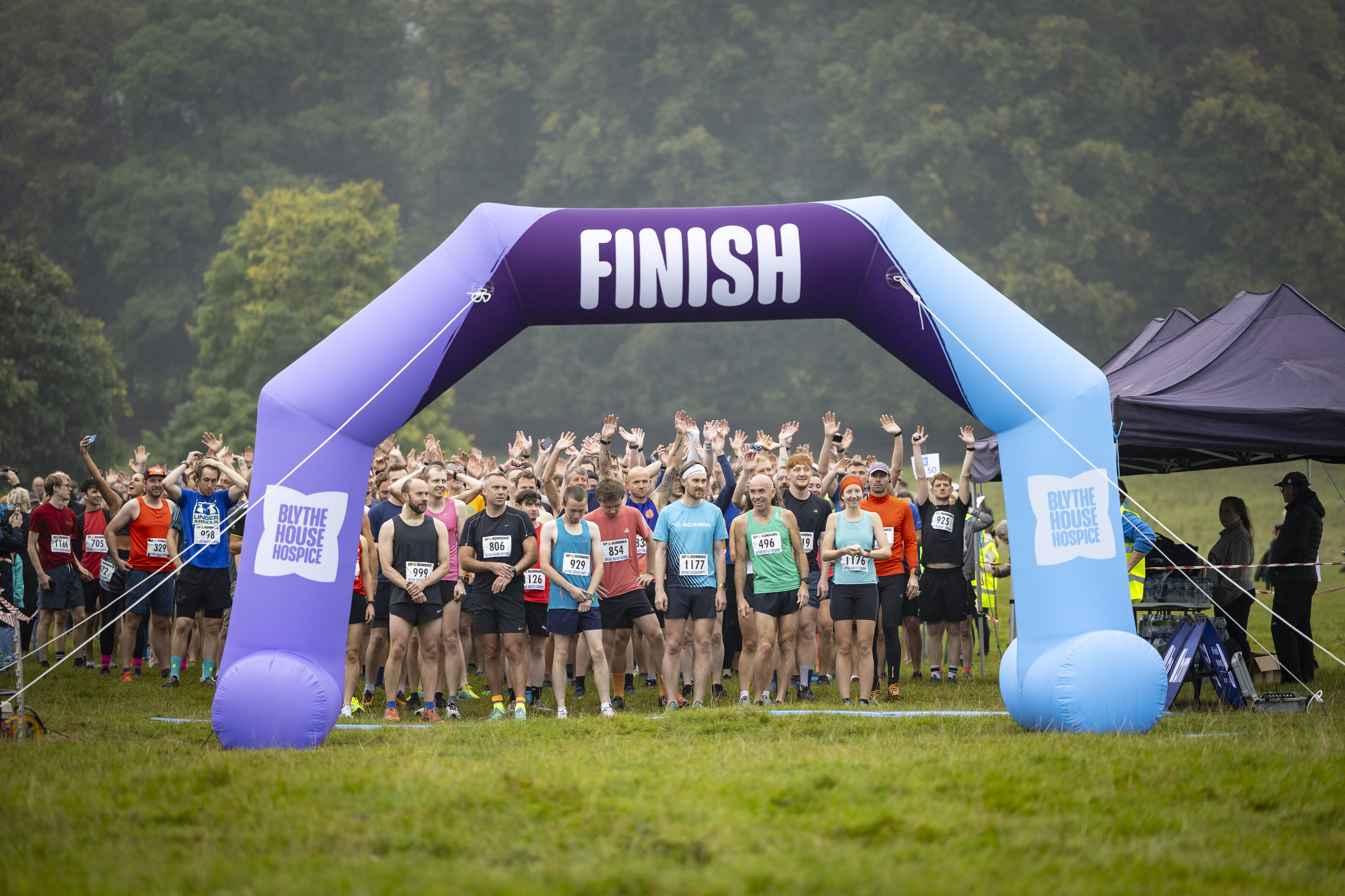 An official, chip-timed, challenging multi-terrain 10K on a mixture of tarmac, grass and track with some flat sections - all through the stunning Chatsworth Estate.