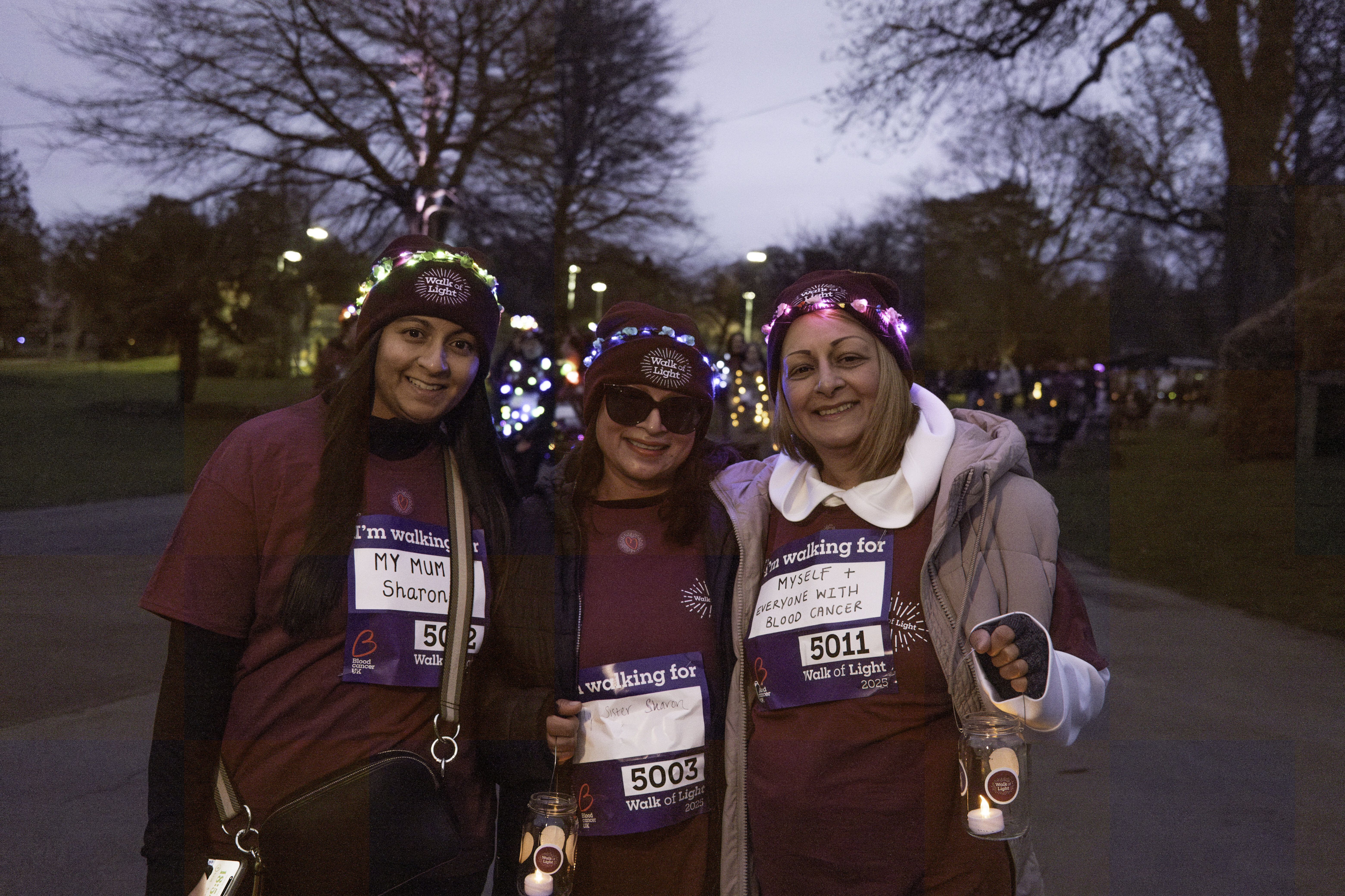As the sun sets, walk together and shine a light on blood cancer. Sign up today to walk 2.5km or 5km with your family and friends in Battersea Park.
