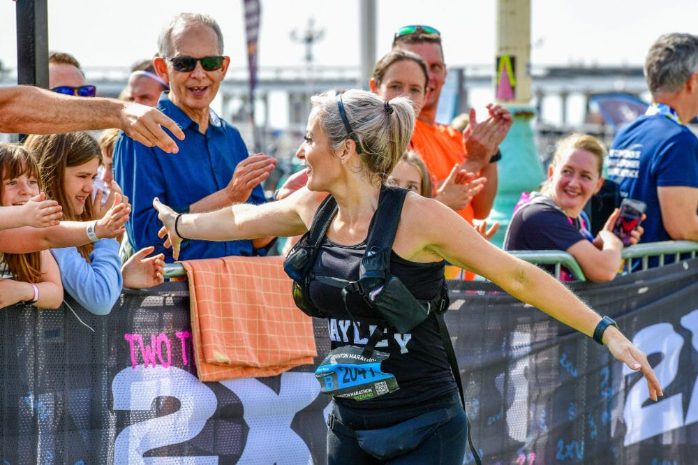 The Brighton Marathon attracts fantastic crowds