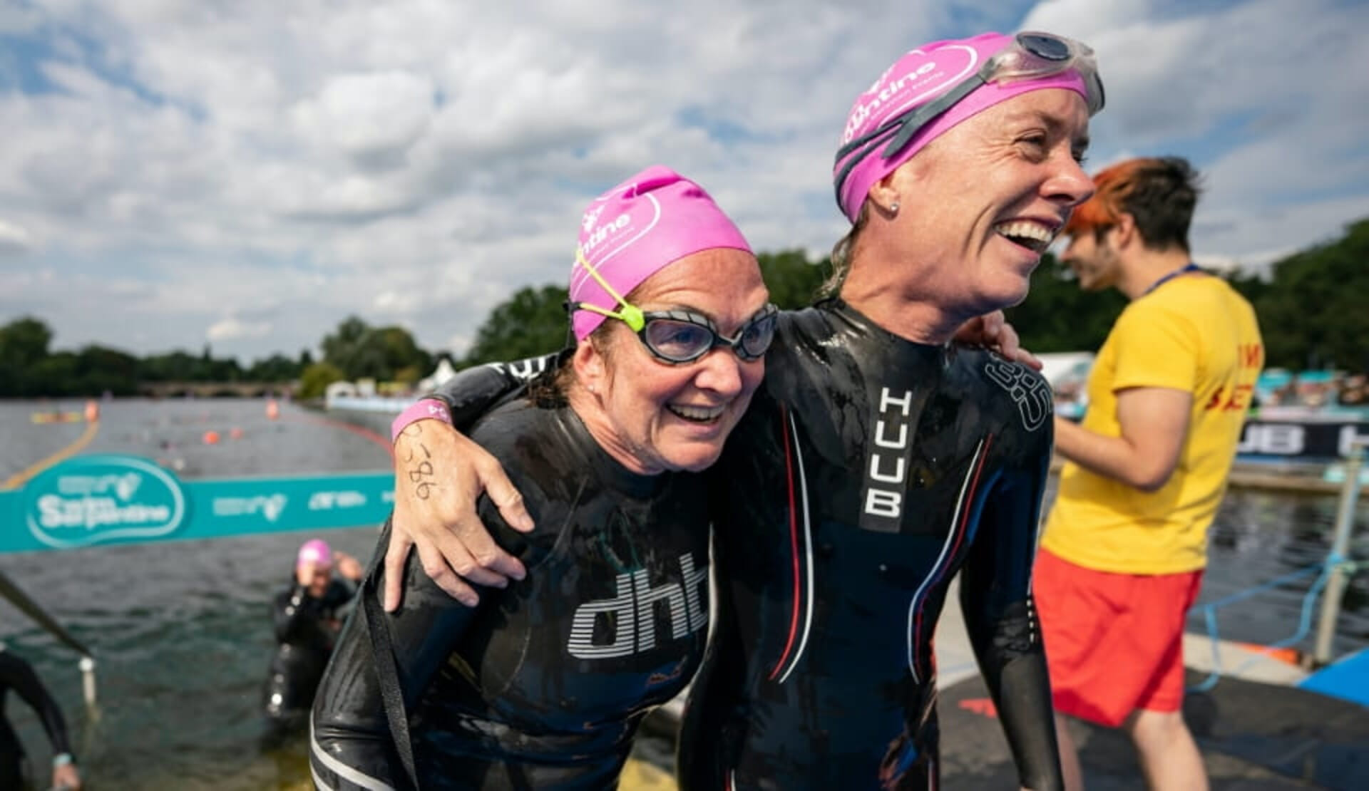 Princess Alice Hospice fundraisers taking part in Two mile Princess Alice Hospice fundraisers