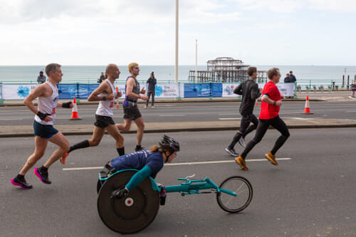 wheelchair race