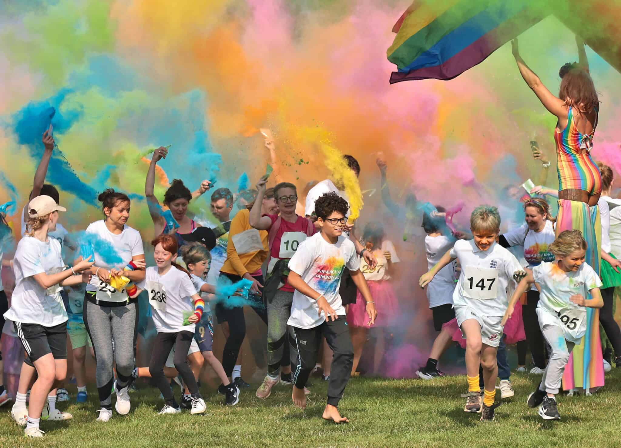 Join Birmingham Hospice to take over Cofton Park for a day filled with a kaleidoscope of colour, music and laughter on a fun 2.5km course!