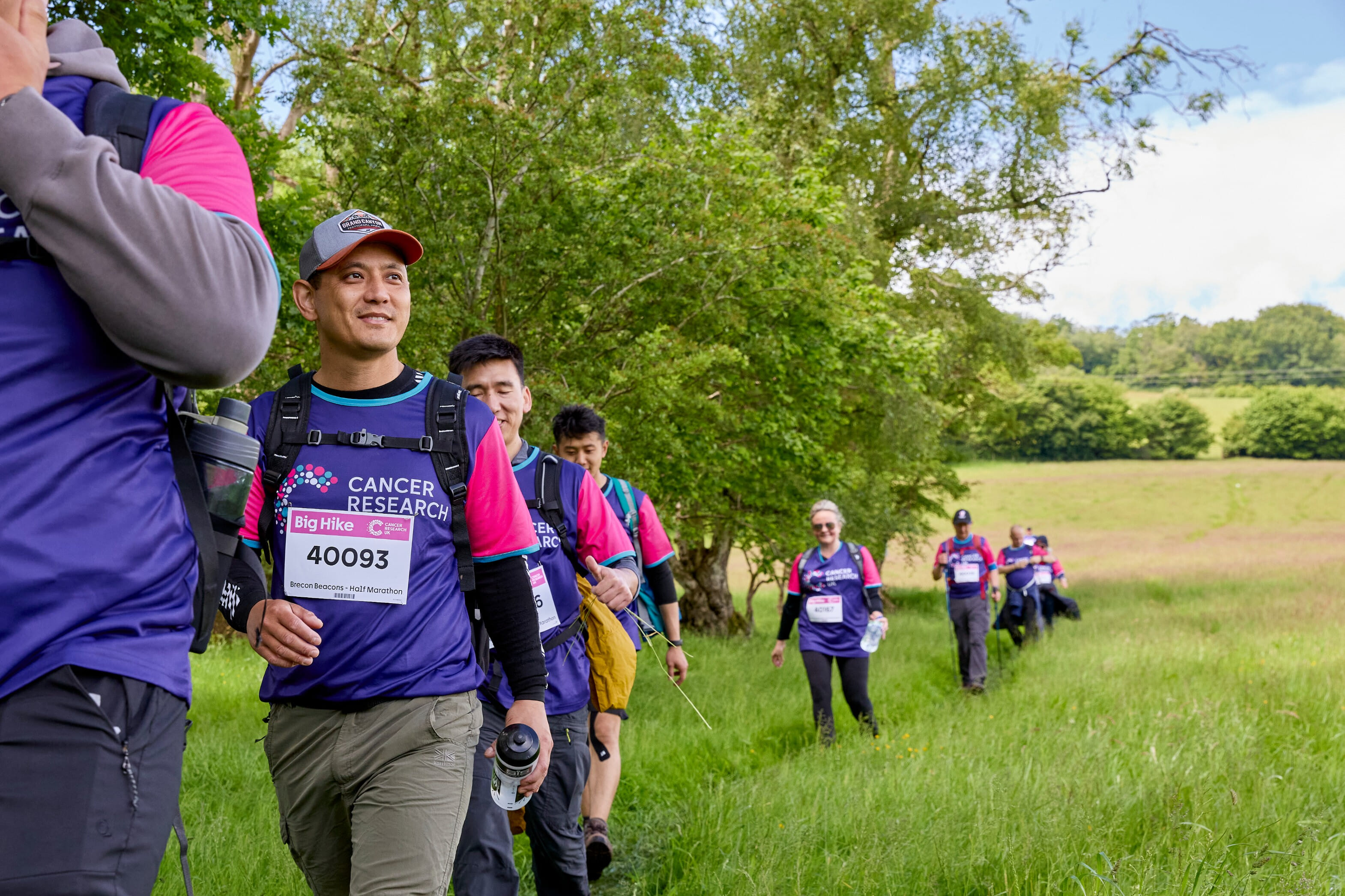 Hike along the peaceful canal towpath across the River Usk into the majestic mountains and enjoy views of Bannau Brycheiniog (the Brecon Beacons) to help beat cancer step by step.