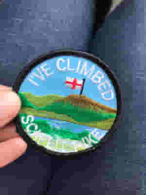 Ive climbed Scafell badge