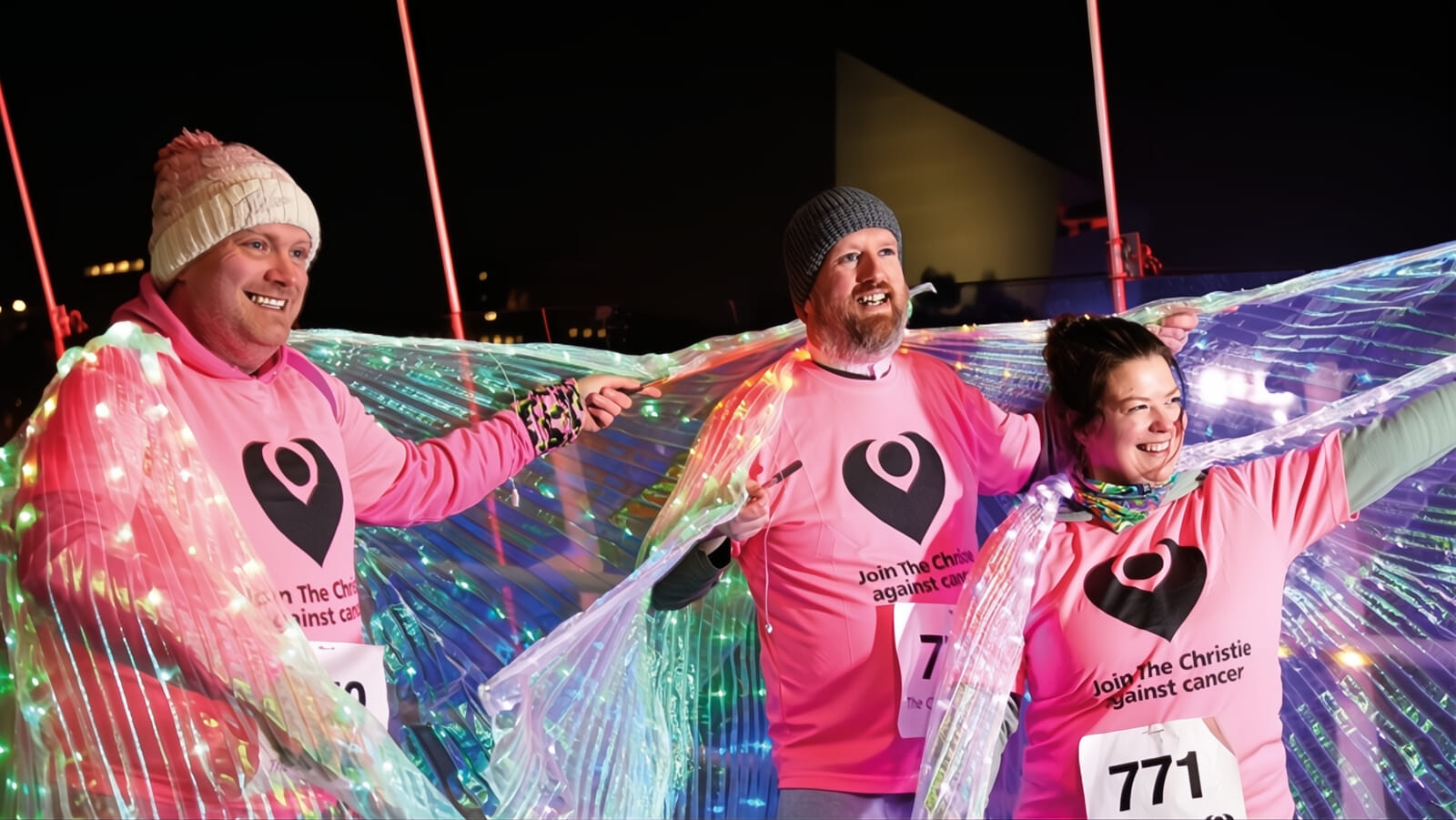 Light up the night on a glowing 5K walk towards a brighter future for World Cancer Day.