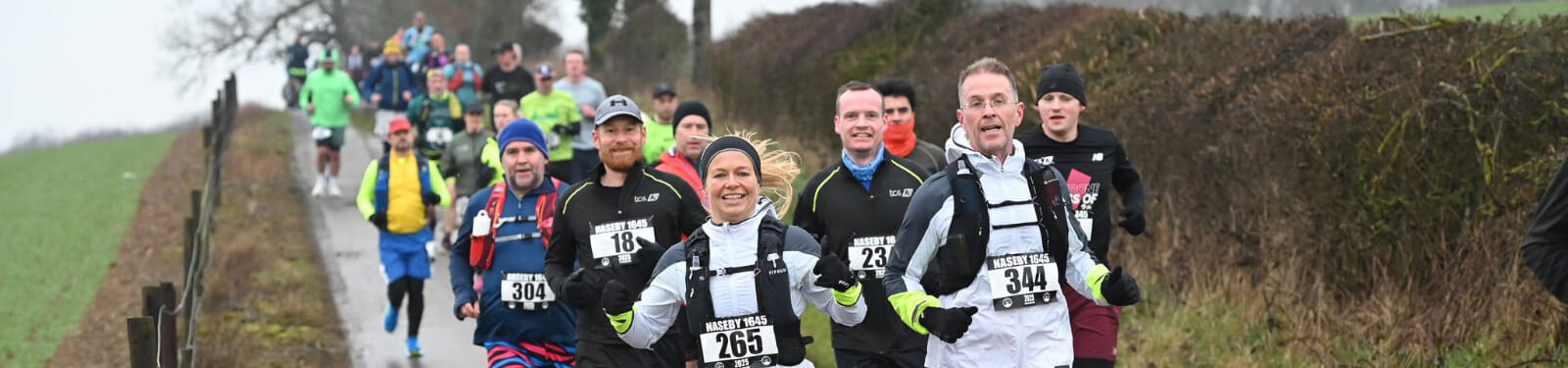 The Naseby 1645 is a 16.45 mile road race that weaves it way through stunning rural Northamptonshire, passing seven Battle of Naseby 1645 memorials and viewpoints. 