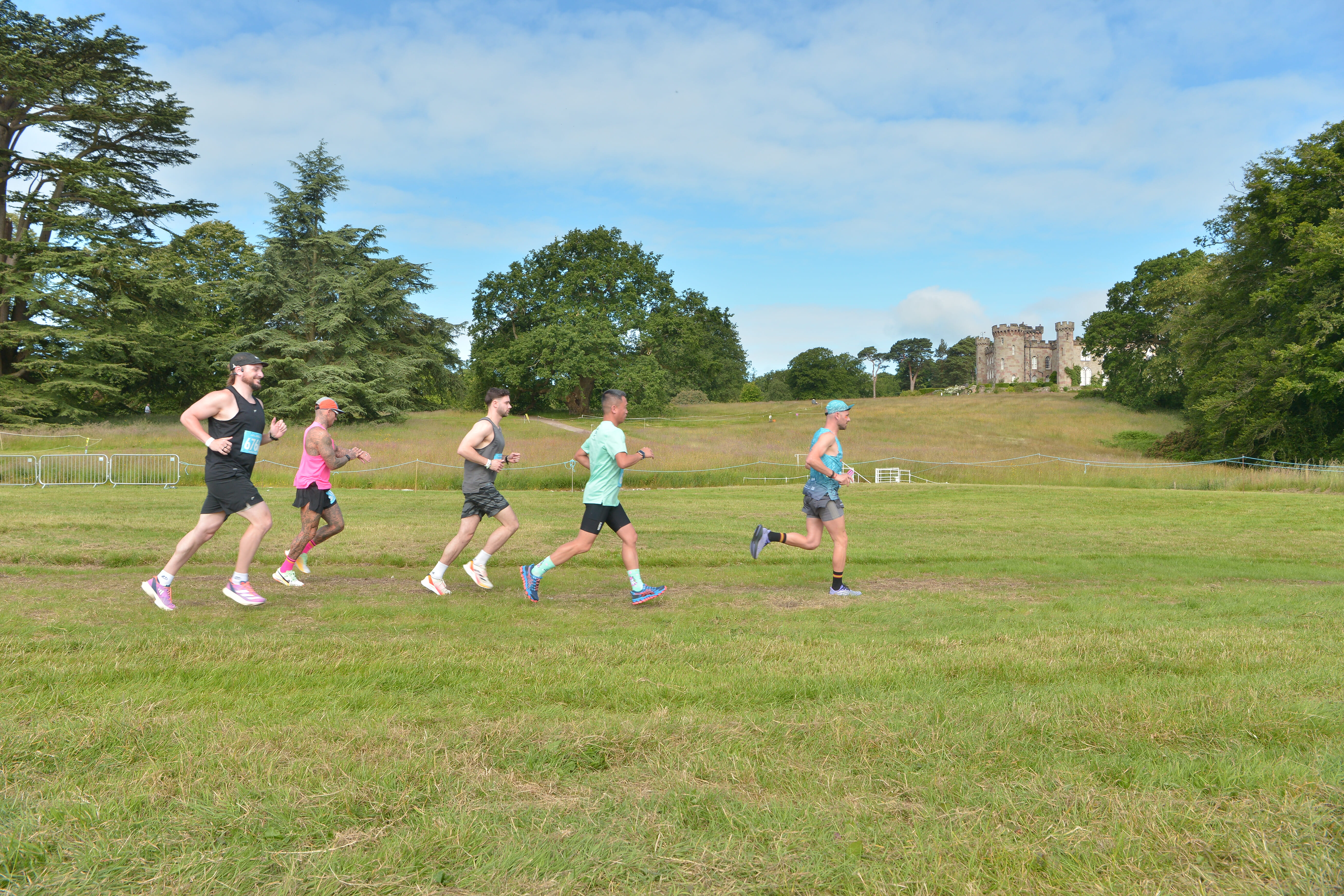 Race a half marathon through the beautiful grounds of the Cholmondeley Castle estate in this event for a range of levels of runner, then celebrate with friends and family in the festival village.