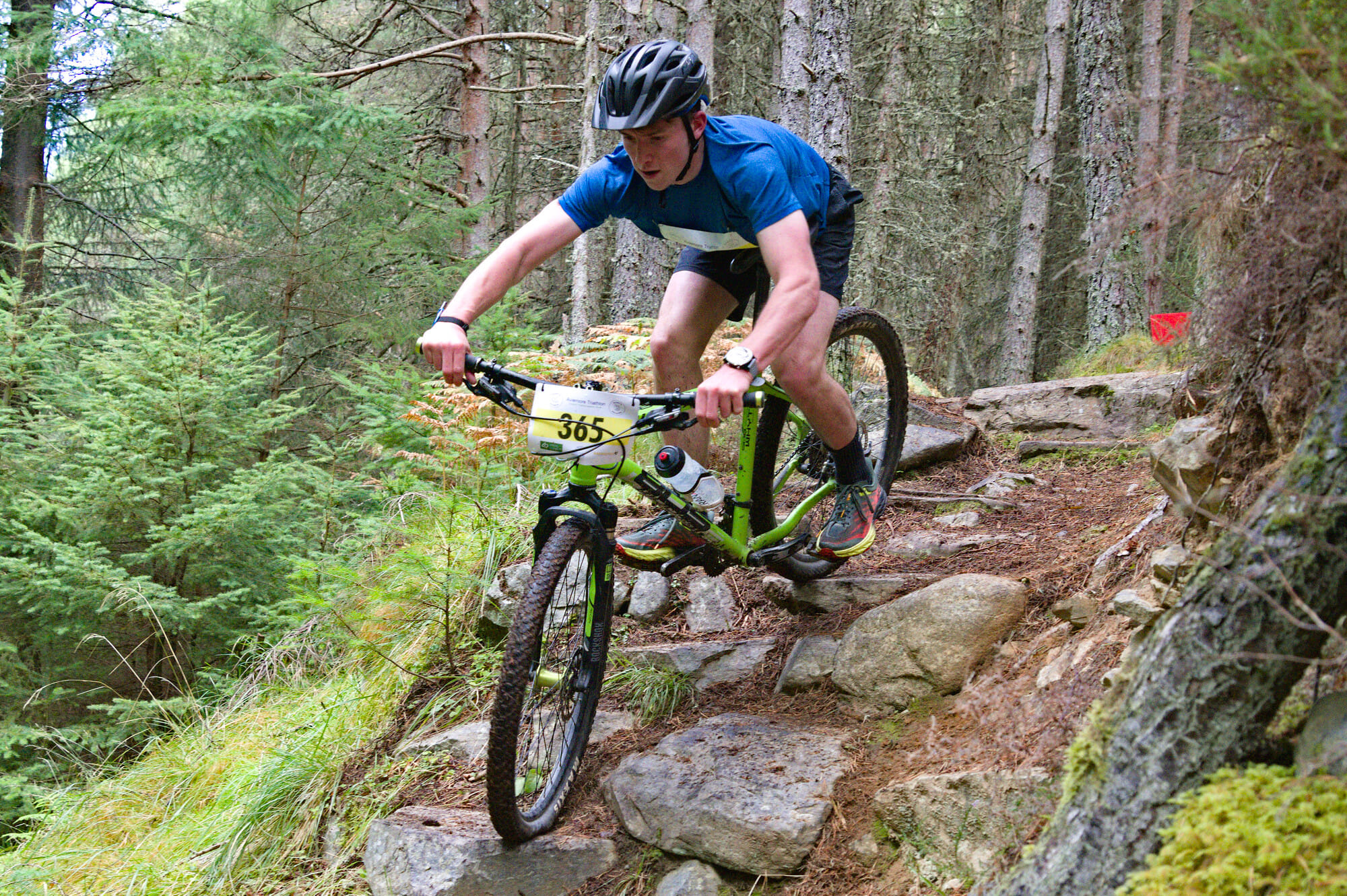 Join the Aviemore Triathlon in the beautiful Cairgorms and enjoy an open water swim in the cool, calm waters of Loch Morlich and enjoy mountain biking and running on the trails of Glenmore Forest.