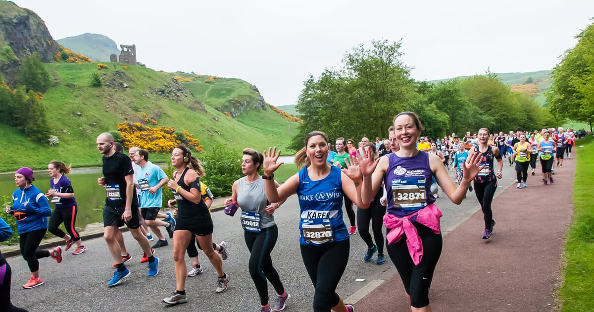 Edinburgh Half Marathon 2024 charity places TimeOutdoors
