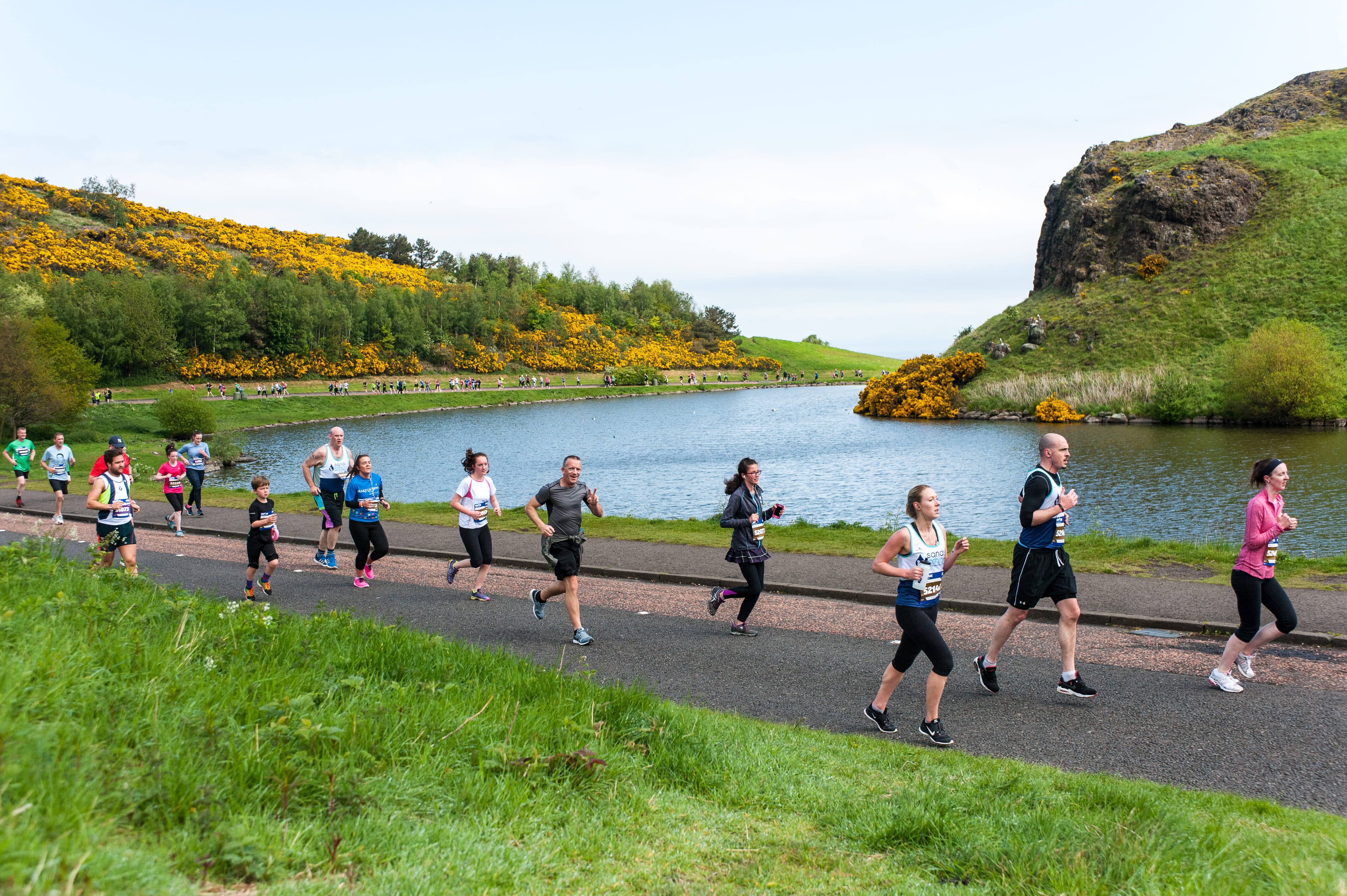 Explore Holyrood Park in the Edinburgh Marathon