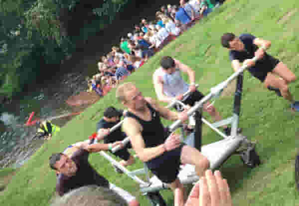 Knaresborough Bed Race. Where a fun run meets an obstacle race