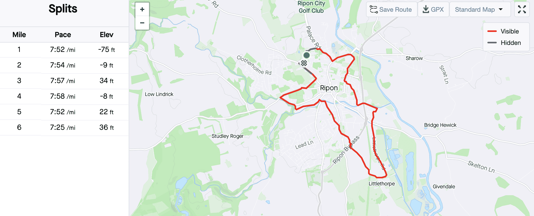 Garmin Base Run + Strides