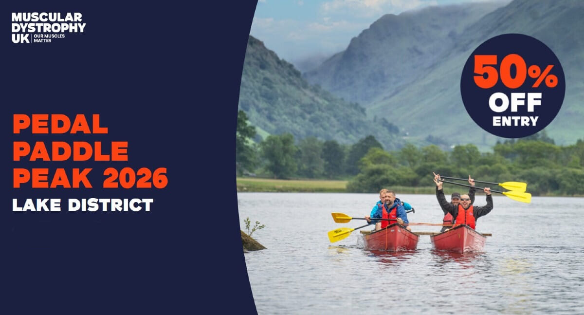 50% off Pedal Paddle Peak Lake District