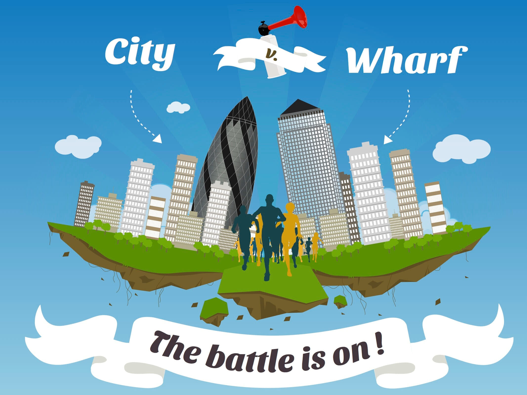 City v Wharf 🏢🏆