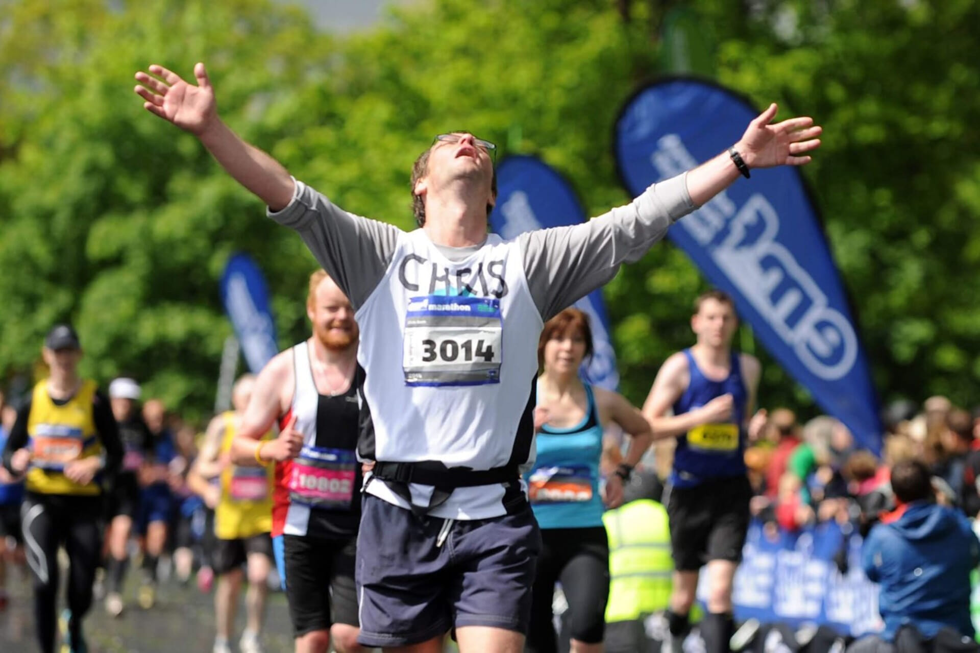 Good Luck Edinburgh Marathoners! 🍀