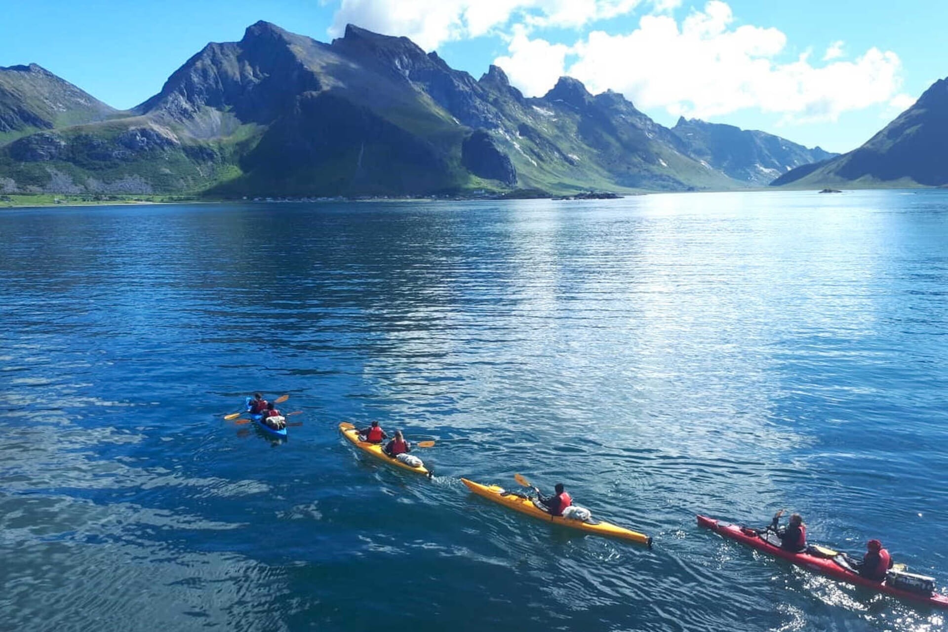 NOVEMBER SALE❗Kayaking & Hiking in the Lofoten Islands 🌅🛶🥾