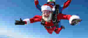 Jump to it and take part in a festive challenge - a Santa Skydive! Join the team on Sunday 8 December 2024 and raise money for seriously ill children at Great Ormond Street Hospital.