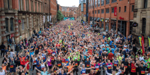 The city’s original and best-loved running event! It's a party from start to finish with a high-energy soundtrack and live music. Over 99% of Manchester runners say they’d recommend it to a friend.