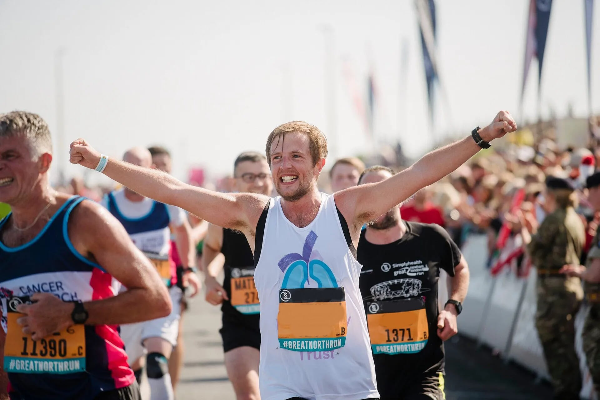 Great North Run 2024 charity places TimeOutdoors