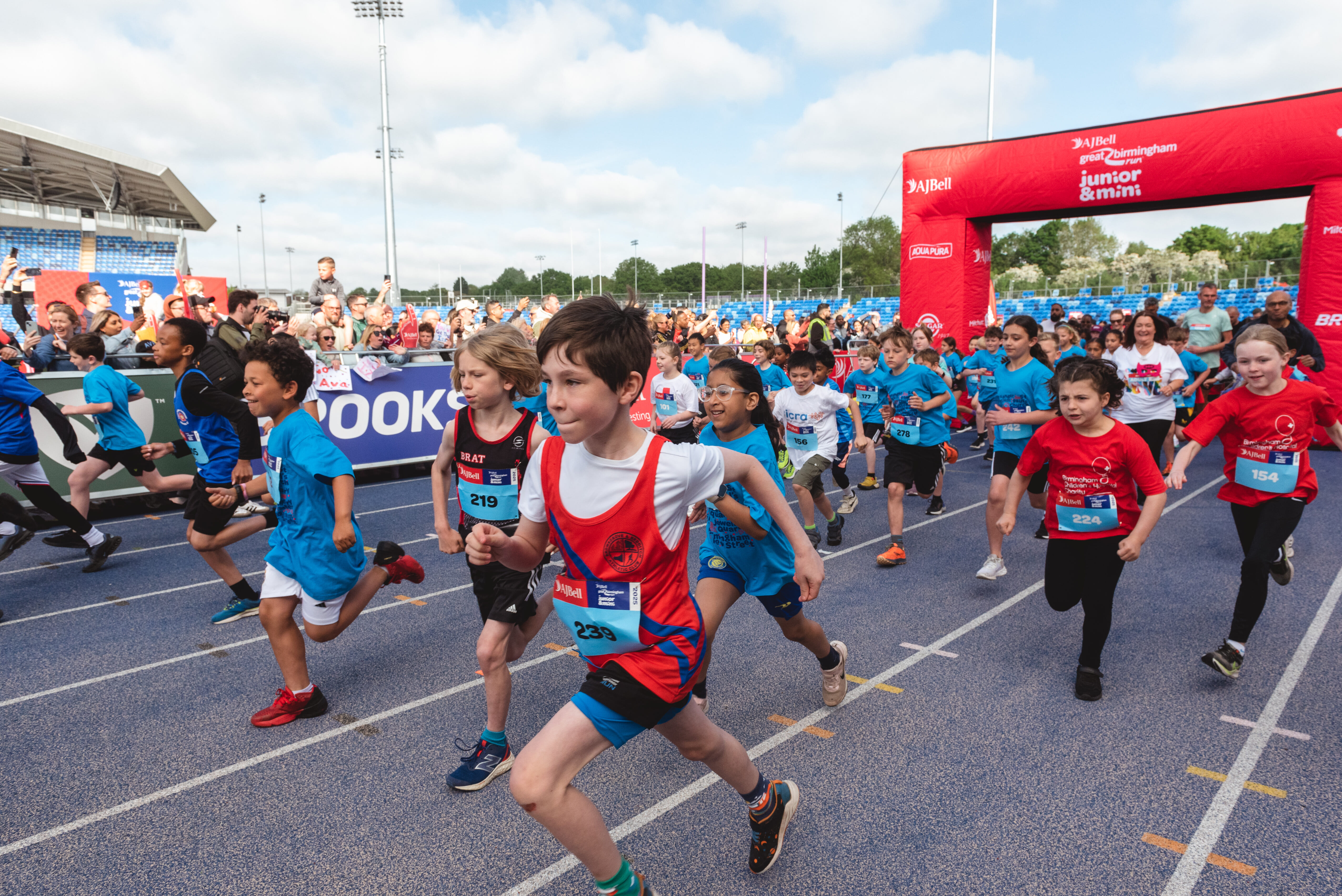 Who said grown-ups should have all the fun? These events see the younger Brummie runners tackle a supercharged run in the city centre with a carnival atmosphere to get athletes off to a flying start.