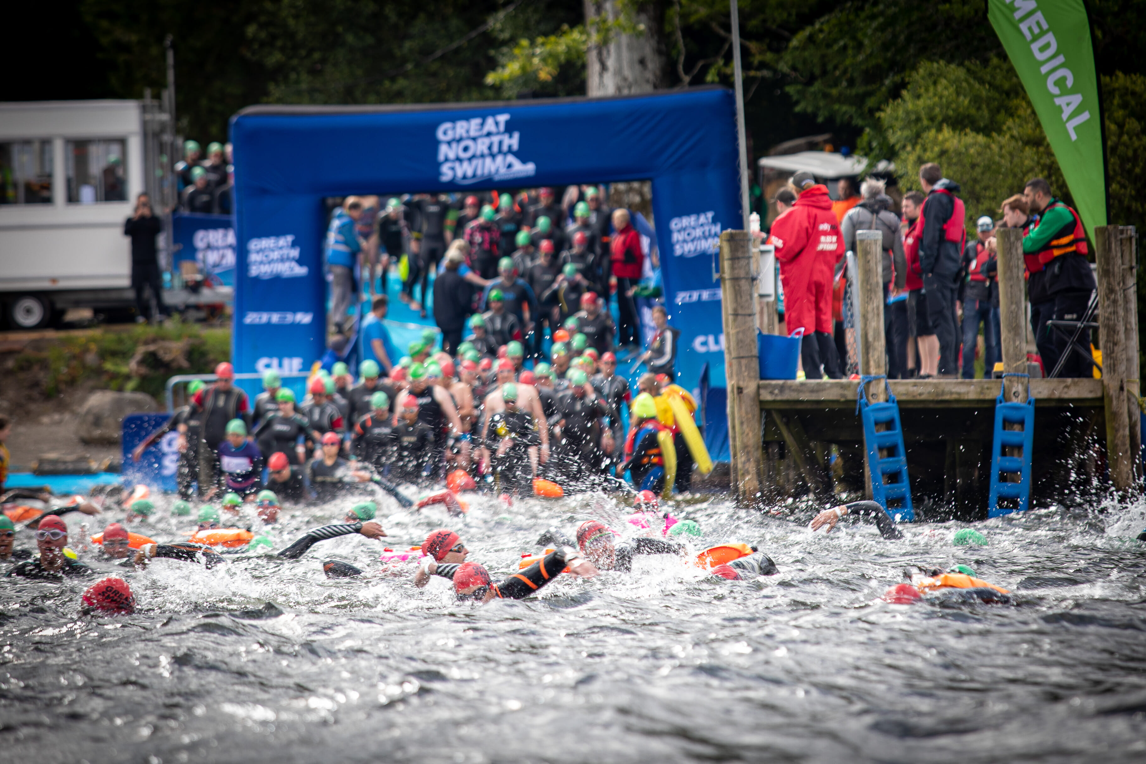 A great open water swimming challenge for all abilities, part of the Great North Swim Weekend - the UKs biggest open water swim event.